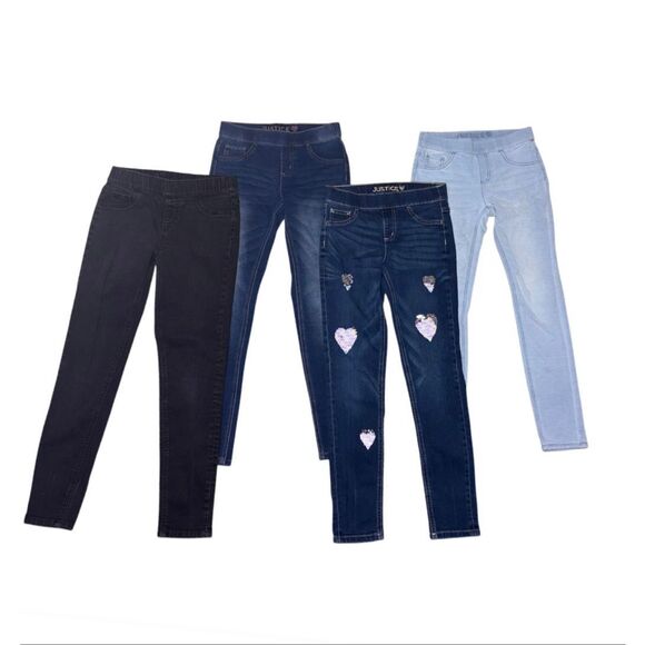 Justice Skinny Jeans Bundle - Picture 1 of 7